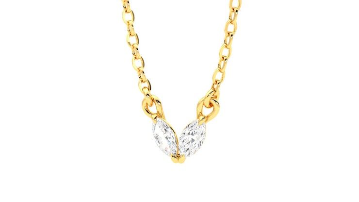 Taylor & Hart Iona Necklace Jewellery 360 degree image 26