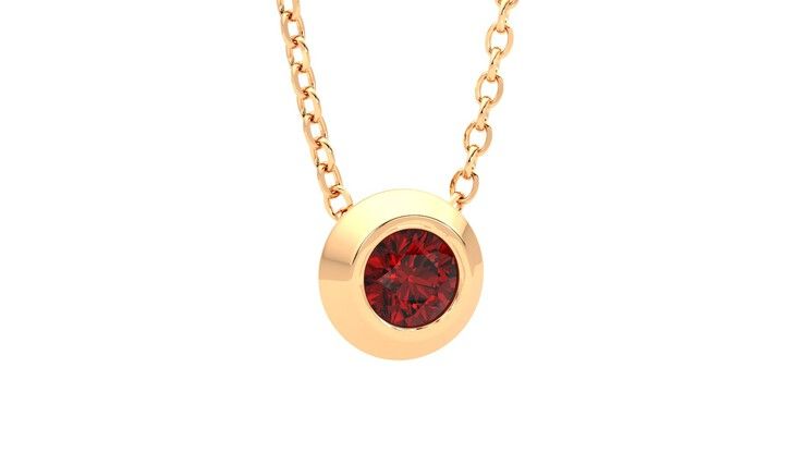 Taylor & Hart Solanna Necklace Jewellery 360 degree image 4