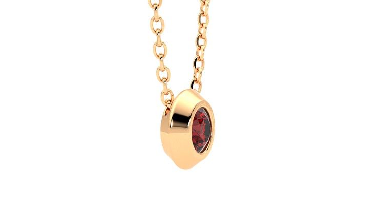 Taylor & Hart Solanna Necklace Jewellery 360 degree image 8
