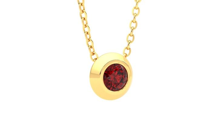 Taylor & Hart Solanna Necklace Jewellery 360 degree image 5