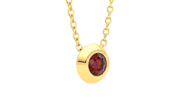 Taylor & Hart Solanna Necklace Jewellery 360 degree image 6