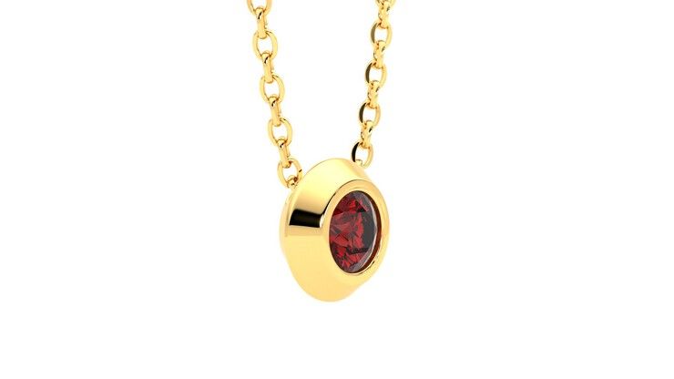 Taylor & Hart Solanna Necklace Jewellery 360 degree image 7