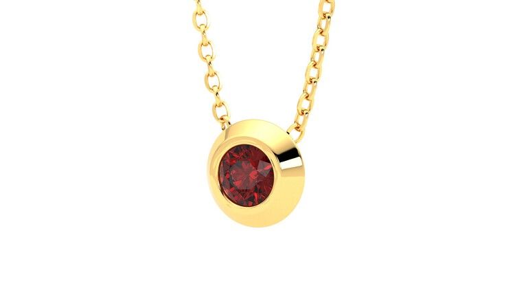 Taylor & Hart Solanna Necklace Jewellery 360 degree image 25