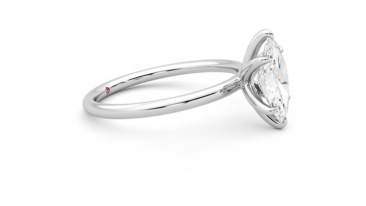 Taylor & Hart Demure Marquise Engagement Ring 360 degree image 8