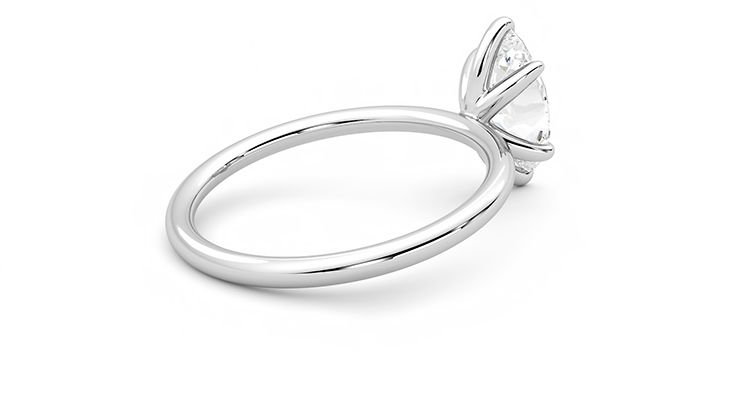Taylor & Hart Demure Marquise Engagement Ring 360 degree image 12