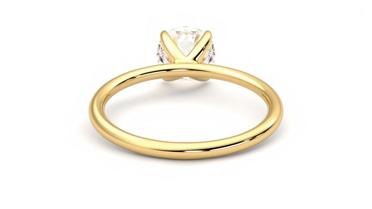 Taylor & Hart Demure Round Engagement Ring 360 degree image 15
