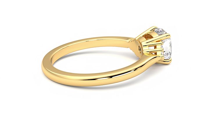 Taylor & Hart Divinity Cushion Engagement Ring 360 degree image 11