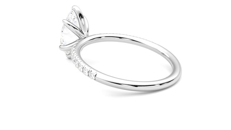 Taylor & Hart Dulcet Marquise Engagement Ring 360 degree image 18
