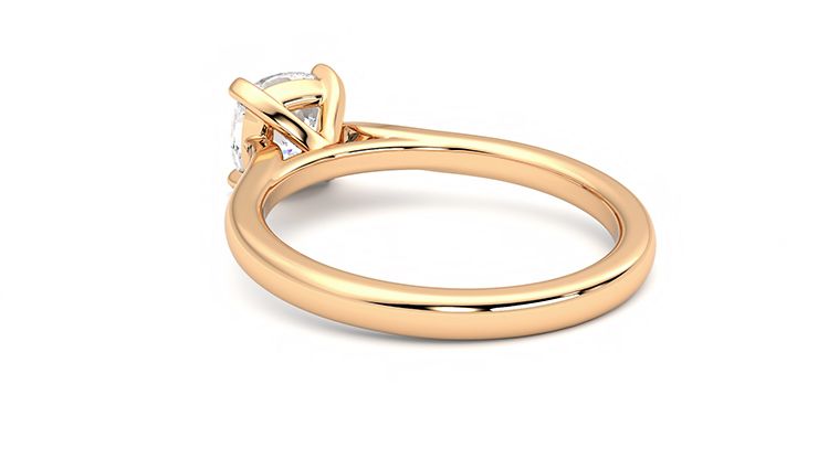 Taylor & Hart Eden Cushion Engagement Ring 360 degree image 17
