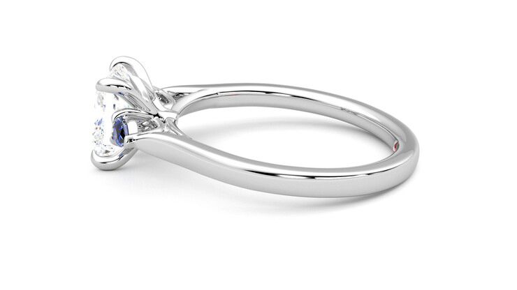 Taylor & Hart Faith Princess Engagement Ring 360 degree image 20
