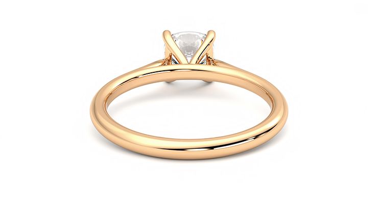 Taylor & Hart Hope Cushion Engagement Ring 360 degree image 15
