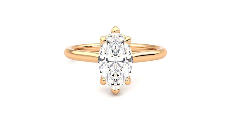 Taylor & Hart Hope Marquise Engagement Ring 360 degree image 0