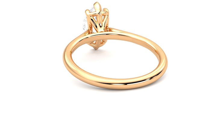 Taylor & Hart Hope Marquise Engagement Ring 360 degree image 16