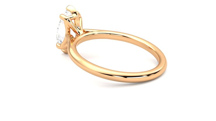 Taylor & Hart Hope Marquise Engagement Ring 360 degree image 18