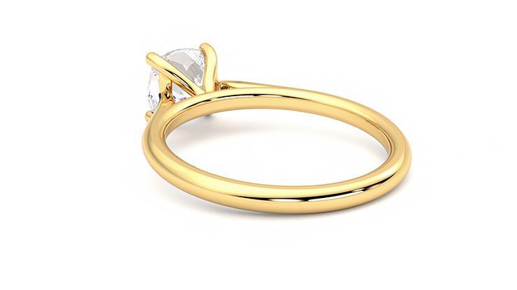 Taylor & Hart Hope Cushion Engagement Ring 360 degree image 17