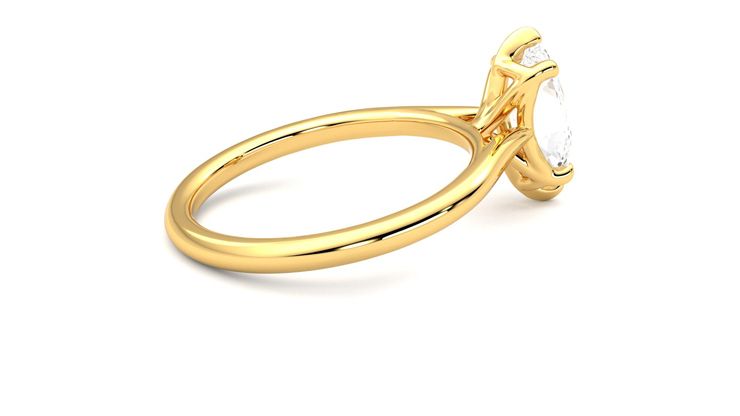 Taylor & Hart Hope Marquise Engagement Ring 360 degree image 11