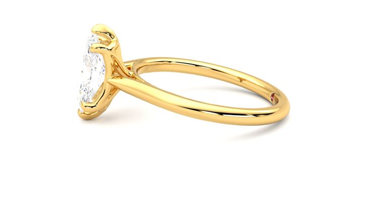 Taylor & Hart Hope Marquise Engagement Ring 360 degree image 21
