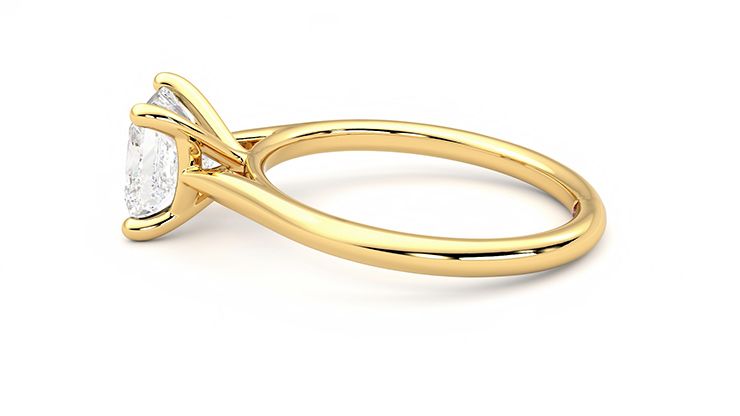 Taylor & Hart Hope Princess Engagement Ring 360 degree image 20