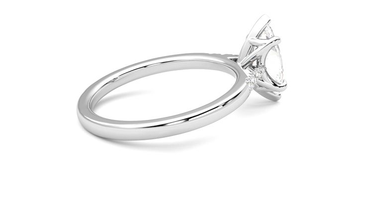 Taylor & Hart Lissome Marquise Engagement Ring 360 degree image 11