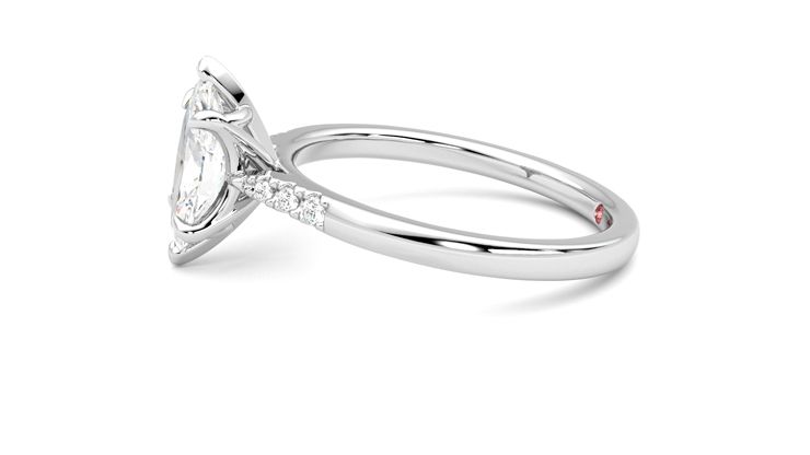 Taylor & Hart Lissome Marquise Engagement Ring 360 degree image 21