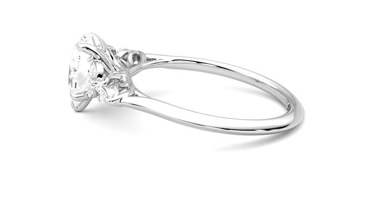 Taylor & Hart Tamora Pear Engagement Ring 360 degree image 20