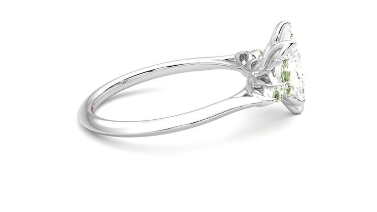 Taylor & Hart Tamora Marquise Engagement Ring 360 degree image 10