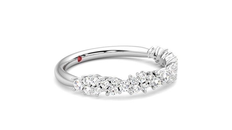 Taylor & Hart Alba Wedding Ring 360 degree image 7