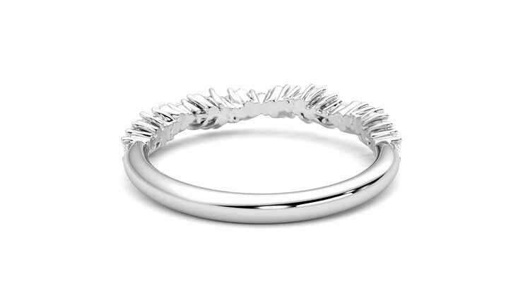 Taylor & Hart Alba Wedding Ring 360 degree image 15