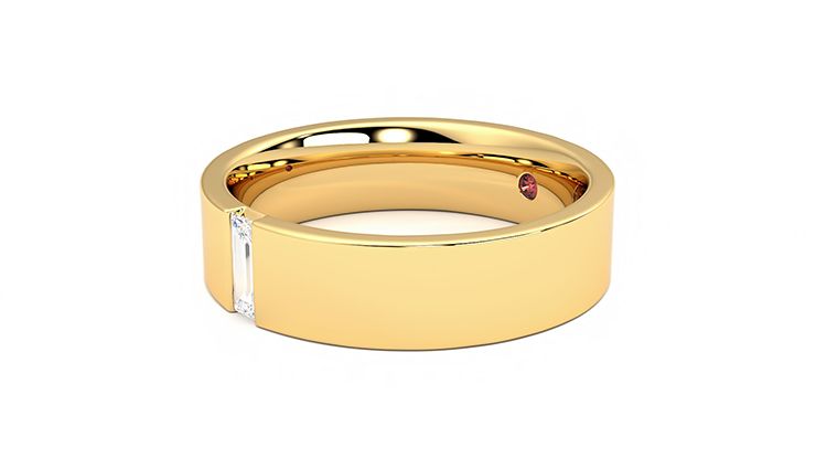 Taylor & Hart Bayberry Wedding Ring 360 degree image 22