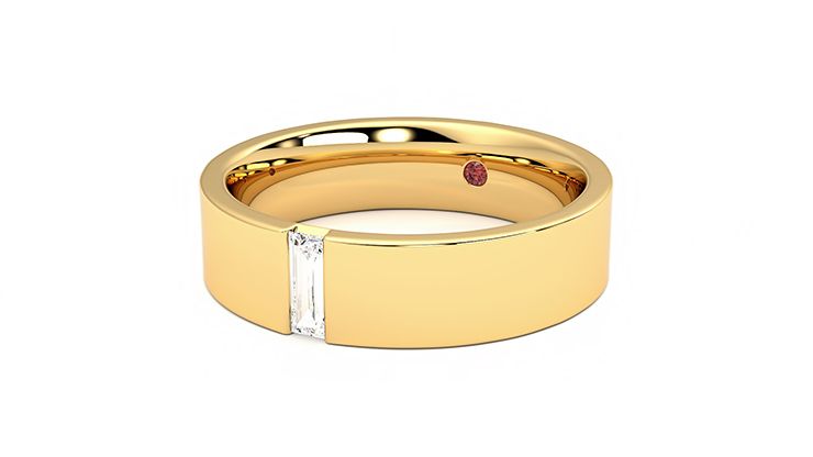 Taylor & Hart Bayberry Wedding Ring 360 degree image 24