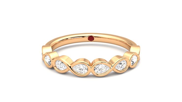 Taylor & Hart Bisous Wedding Ring 360 degree image 0