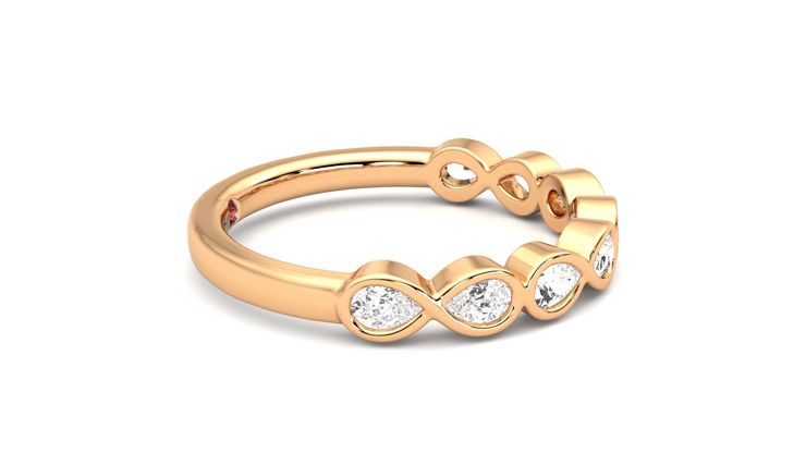 Taylor & Hart Bisous Wedding Ring 360 degree image 9