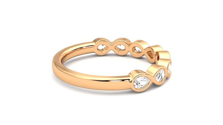 Taylor & Hart Bisous Wedding Ring 360 degree image 11