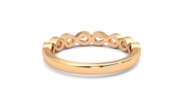 Taylor & Hart Bisous Wedding Ring 360 degree image 15