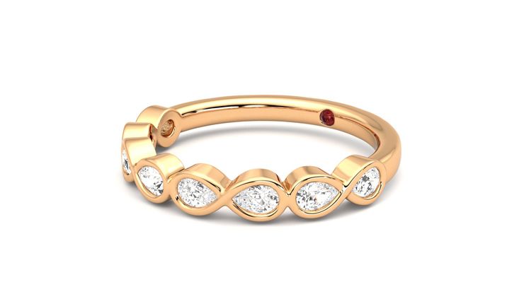 Taylor & Hart Bisous Wedding Ring 360 degree image 24