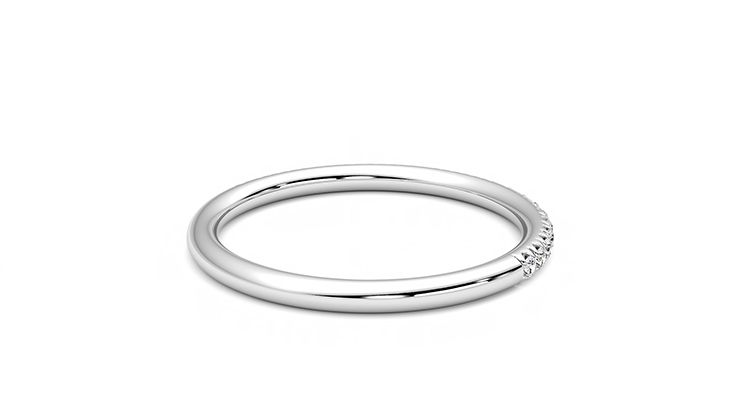 Taylor & Hart Bluebell Wedding Ring 360 degree image 13