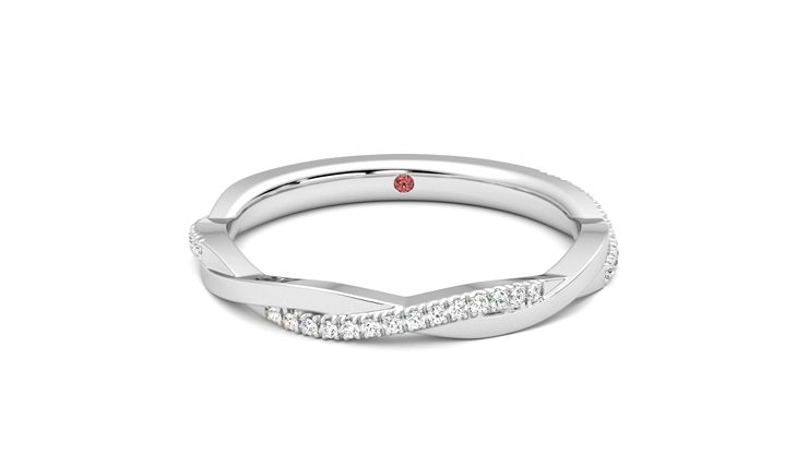 Taylor & Hart Chamomile Wedding Ring 360 degree image 0