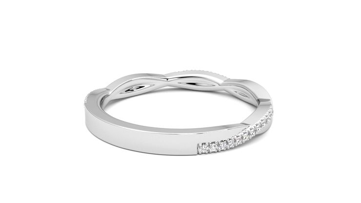 Taylor & Hart Chamomile Wedding Ring 360 degree image 13