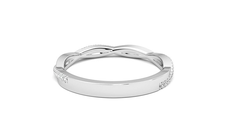 Taylor & Hart Chamomile Wedding Ring 360 degree image 15