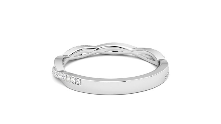 Taylor & Hart Chamomile Wedding Ring 360 degree image 16