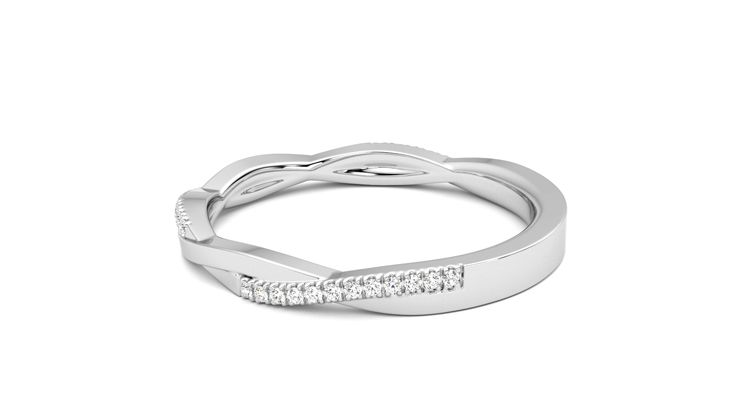 Taylor & Hart Chamomile Wedding Ring 360 degree image 19