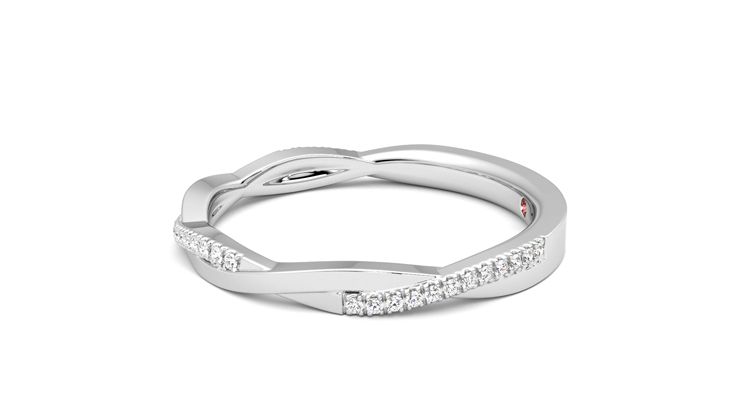 Taylor & Hart Chamomile Wedding Ring 360 degree image 21