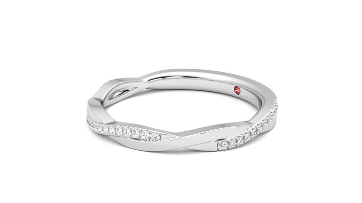 Taylor & Hart Chamomile Wedding Ring 360 degree image 23