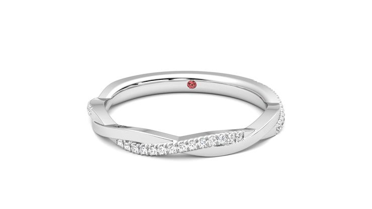 Taylor & Hart Chamomile Wedding Ring 360 degree image 28