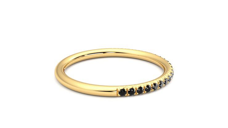Taylor & Hart Daisy Wedding Ring 360 degree image 10