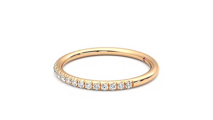 Taylor & Hart Daisy Wedding Ring 360 degree image 22