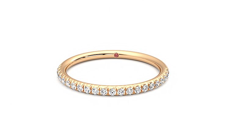 Taylor & Hart Daisy Wedding Ring 360 degree image 28