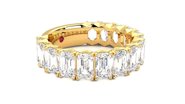 Taylor & Hart Everlia Wedding Ring 360 degree image 7