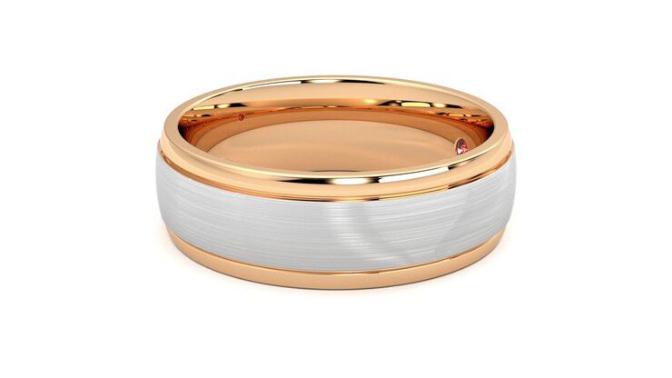 Taylor & Hart Heath Wedding Ring 360 degree image 22