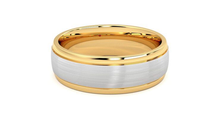 Taylor & Hart Heath Wedding Ring 360 degree image 17